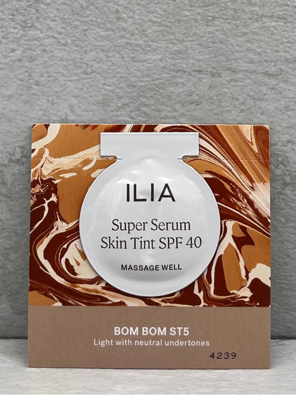⚡️ $1 ILIA Super Serum Skin Tint SPF 40 Sample Packet in Bom Bom